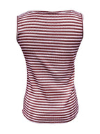 Striped Button Front Knit Tank Top (8)