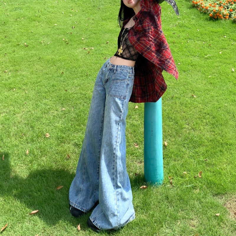 American High Waist Bootcut Jeans photo 1