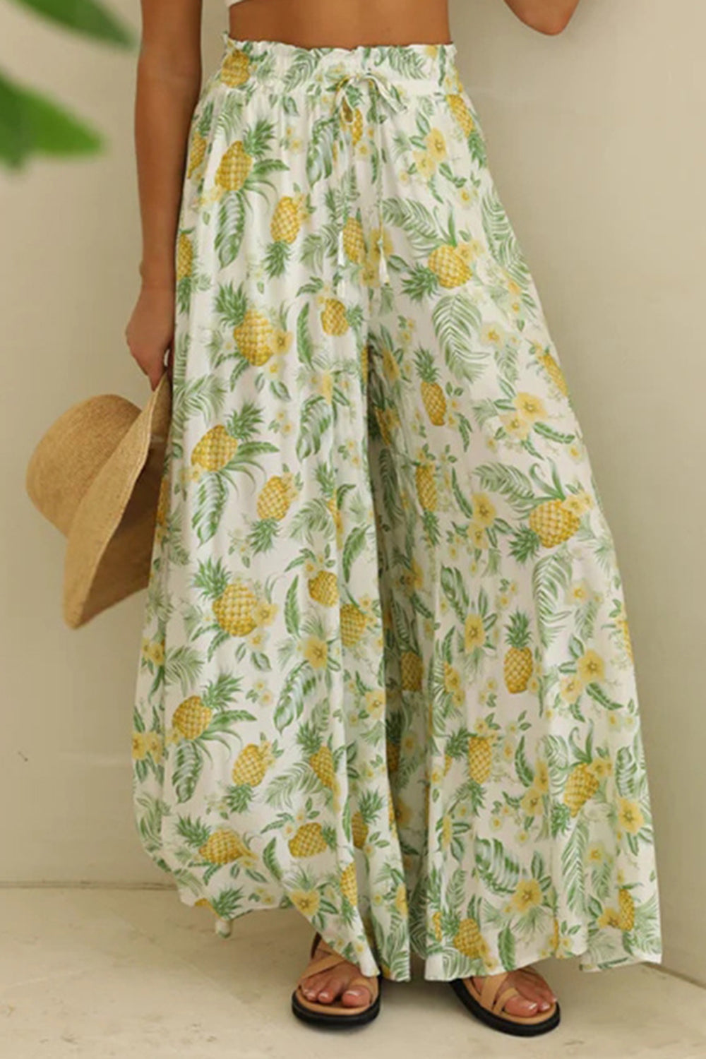 Tied Wide Leg Pants (5)