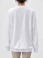 Full Size Crew Neck Drop Shoulder Sweatshirt Plus (2)