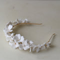 Bridal Simple Ceramic Flower Headband variant CJST161213001AZ