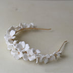 Bridal Simple Ceramic Flower Headband variant CJST161213001AZ