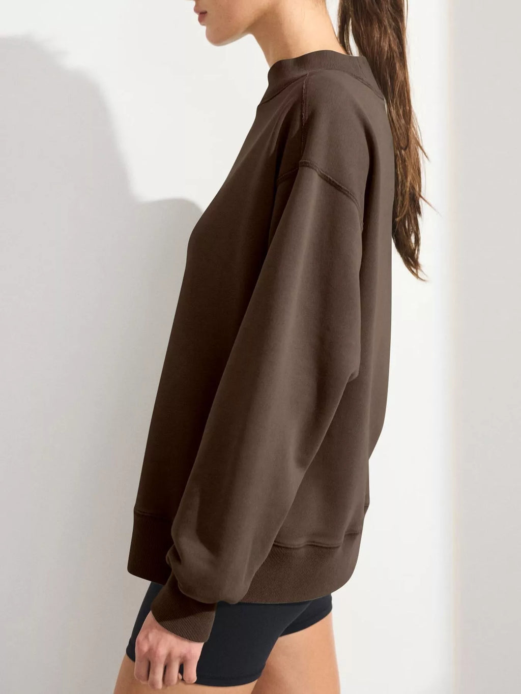 Mock Neck Oversized Sweatshirt (3)