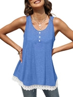 Lace Trim Wide Strap Tank Top (15)