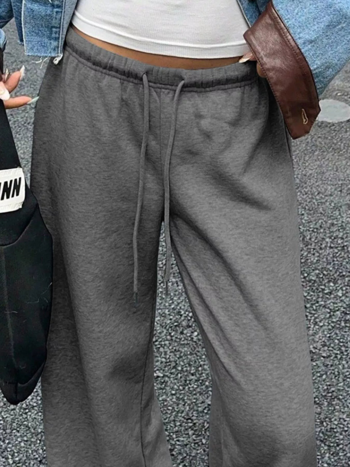 Wide Leg Drawstring Sweatpants (8)