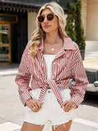Striped Button Up Long Sleeve Shirt (10)
