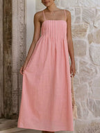 Pleated Bodice Midi Cami Dress (18)