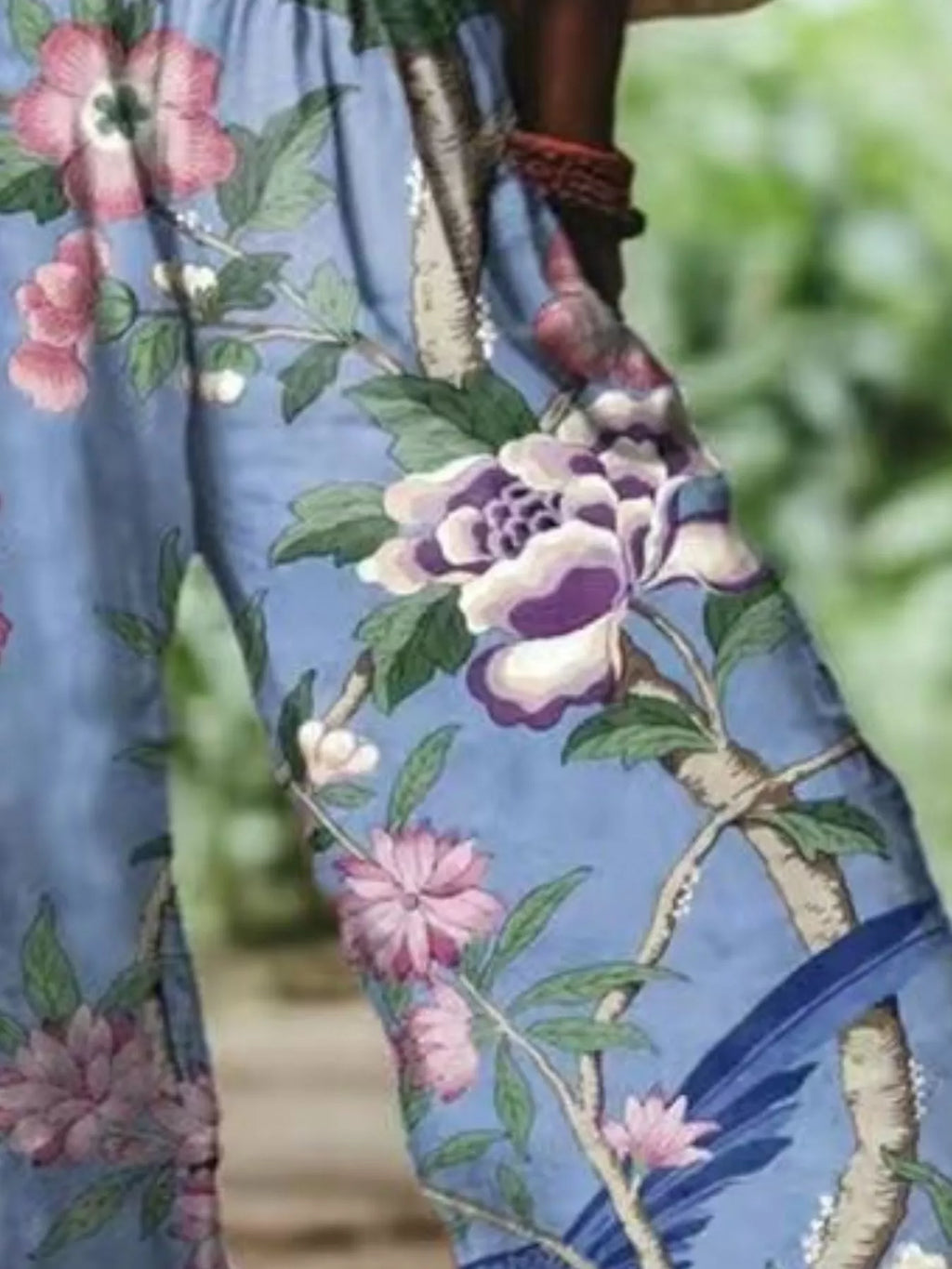 Full Size Floral Wide-leg Pants Plus (6)