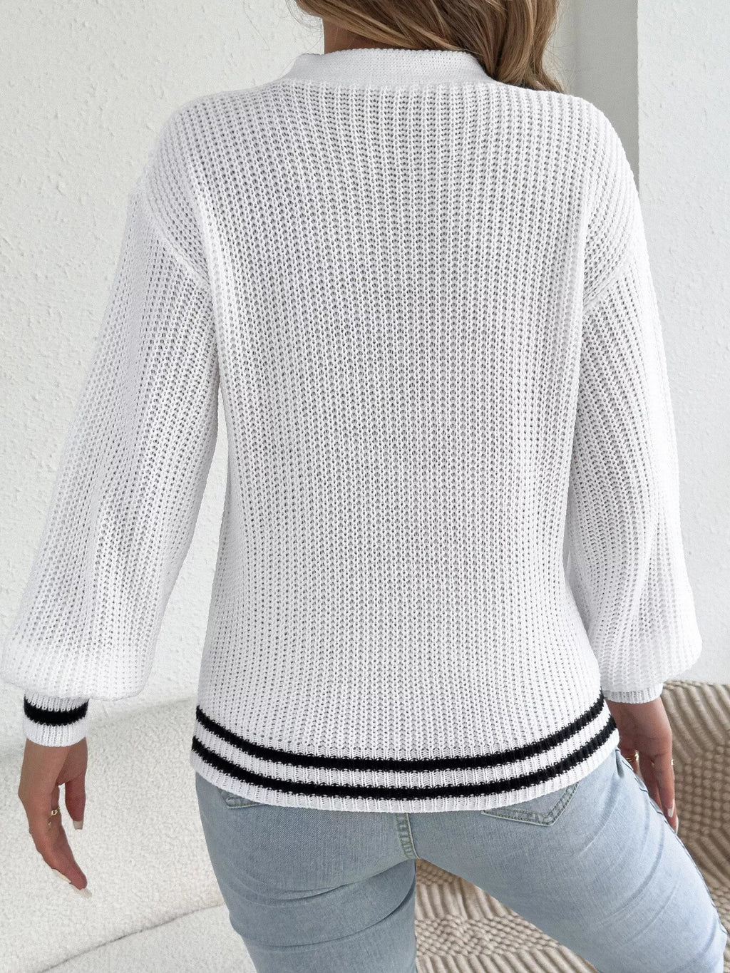 Cutout Cable Knit Sweater (18)