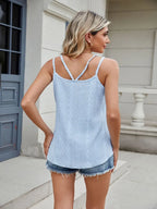 Eyelet Scoop Neck Tank (6)
