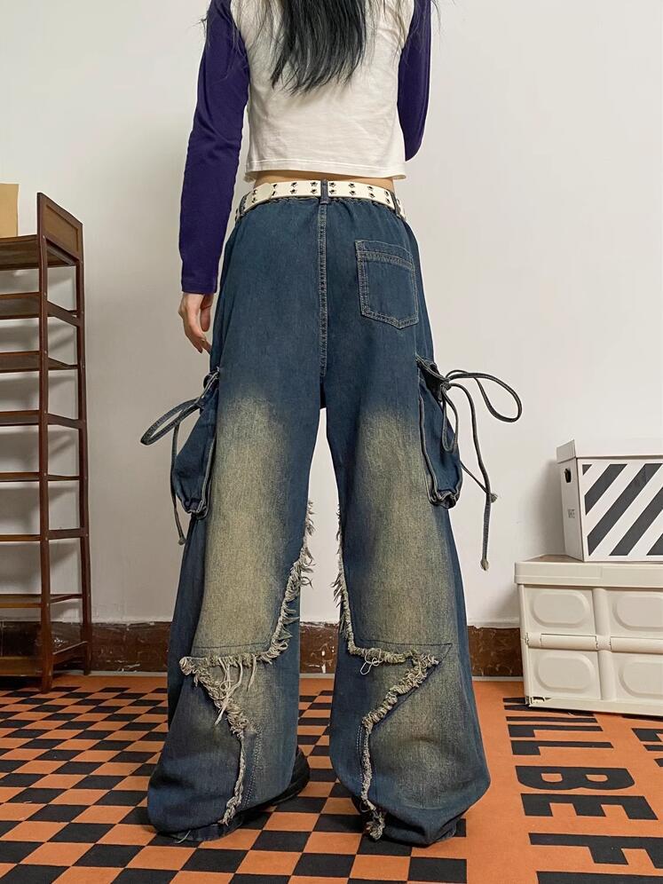 American Ins High Street Sense Worn Jeans photo 2