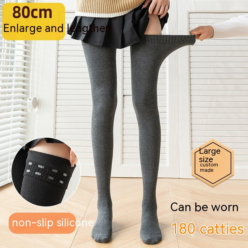 Lengthened Overknee Cotton Socks photo 18
