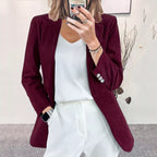 Corduroy Lapel Collar Casual Blazer (18)