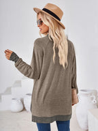Contrast Mock Neck Long Sleeve T-shirt (16)