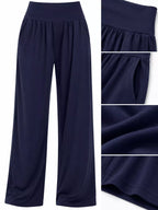 High-waisted Wide-leg Pants (33)