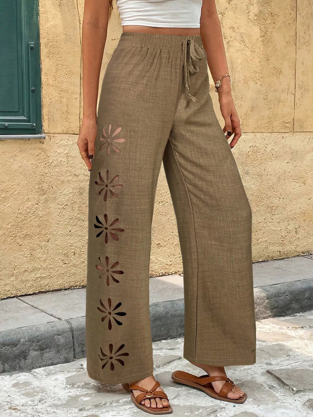 Casual Wide-leg Pants (22)