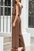 Ruffled Cap Sleeve Wide Leg Jumpsuit (5)