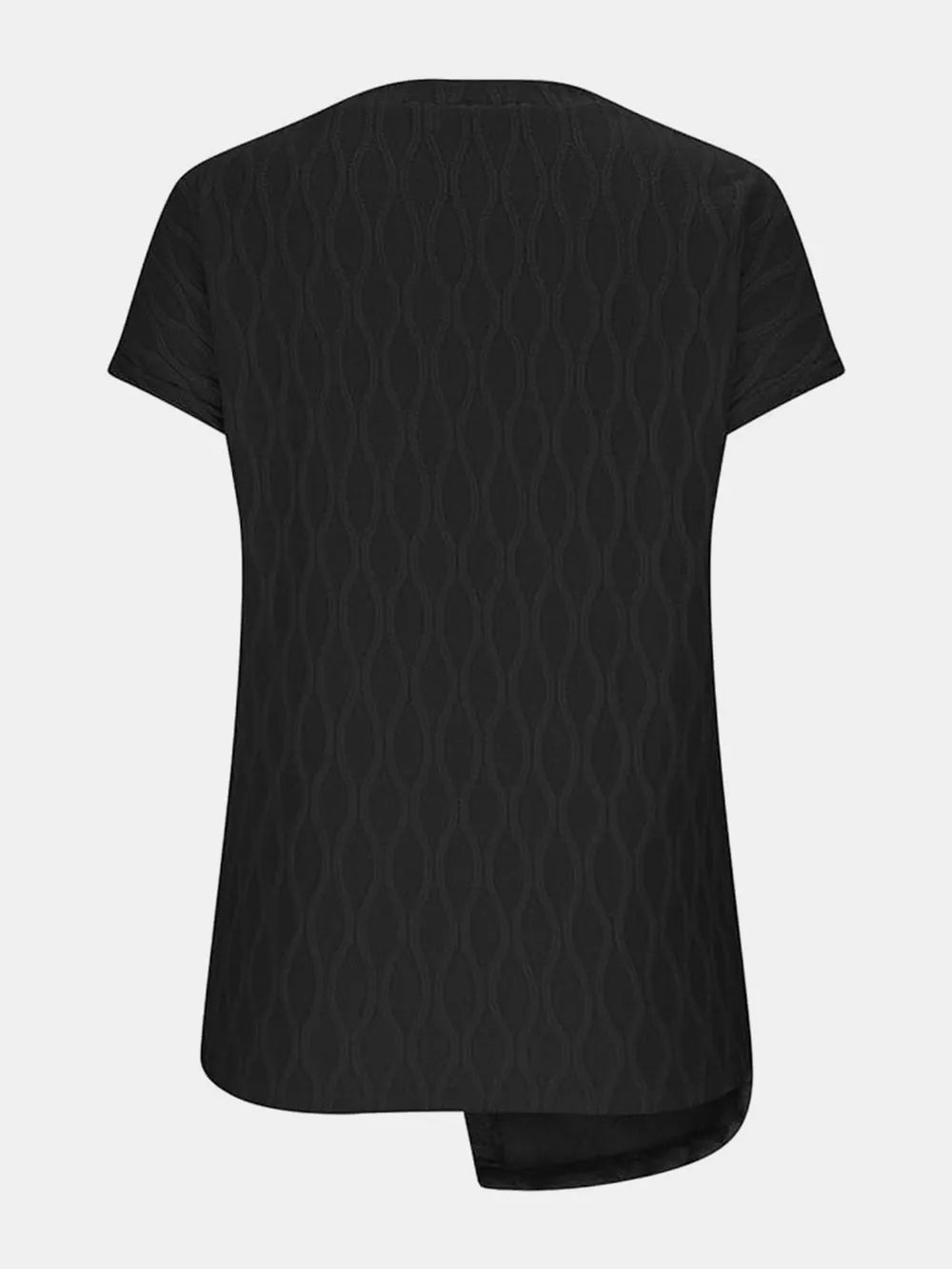 Full Size Round Neck Short Sleeve T-shirt (15)