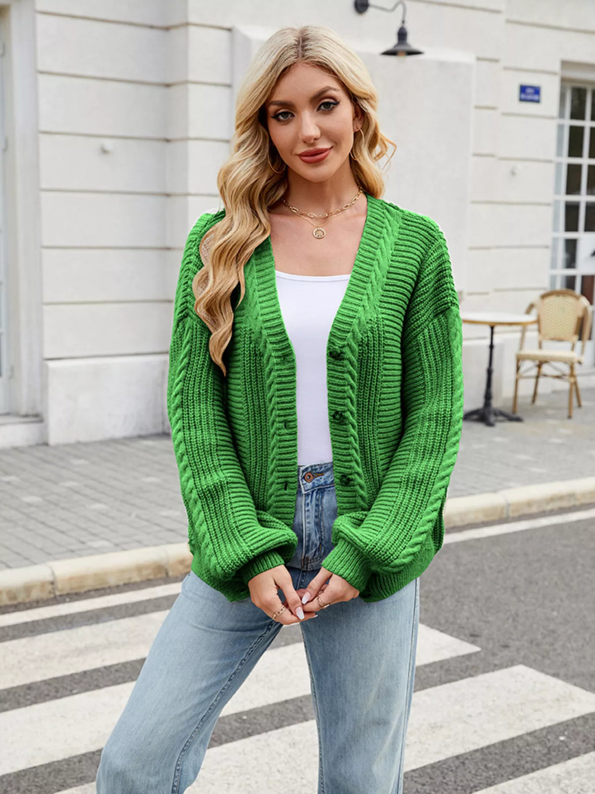 Button Up Long Sleeve Cardigan (5)
