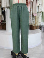 Loose Fit Cropped Pants (11)