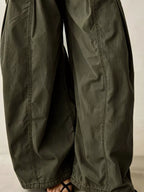 High-waisted Cargo Wide-leg Pants (27)