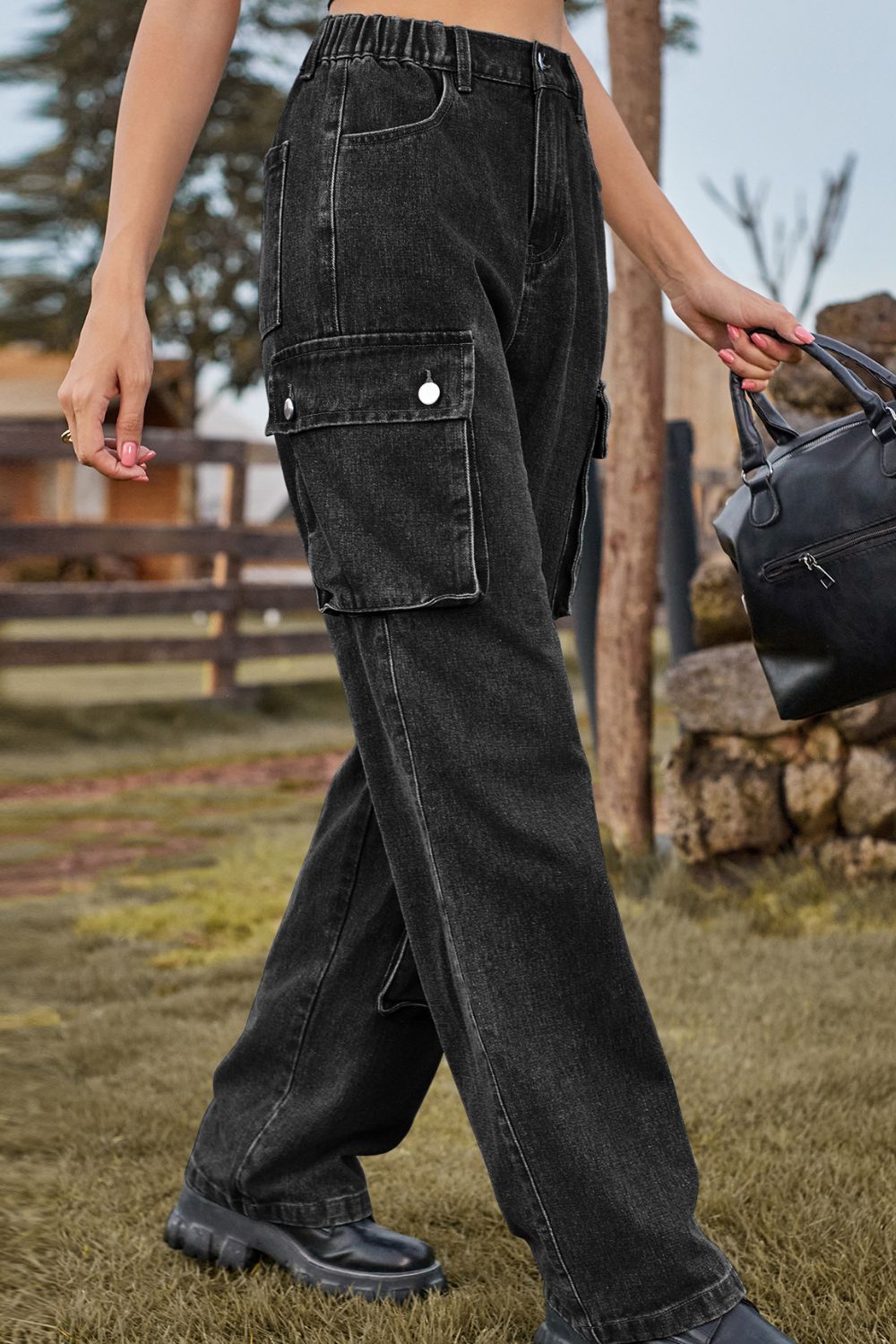 Loose Fit Long Jeans Pockets (6)