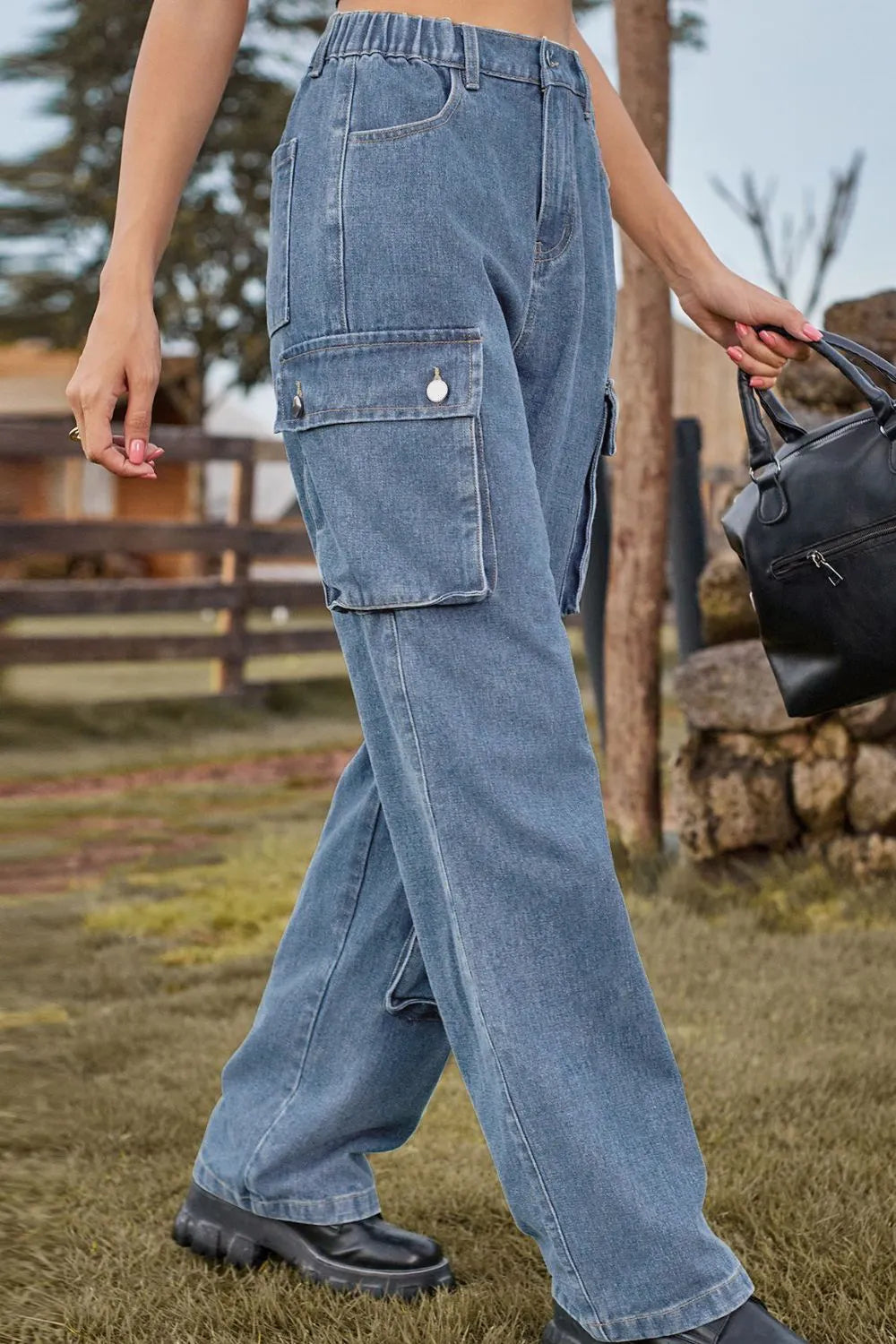 Loose Fit Long Jeans Pockets (22)
