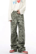 Camouflage Jeans Pockets