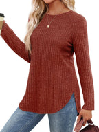 Round Neck Raglan Sleeve T-shirt (11)