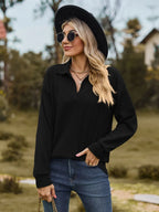 Johnny Collar Long Sleeve Top (6)
