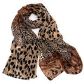 Casual Versatile Patchwork Polka Dot Chiffon Scarf variant CJWJ199824901AZ