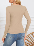 Notched Long Sleeve T-shirt (18)