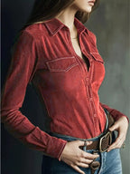 Classic Slim-fit Long Sleeve Shirt (10)