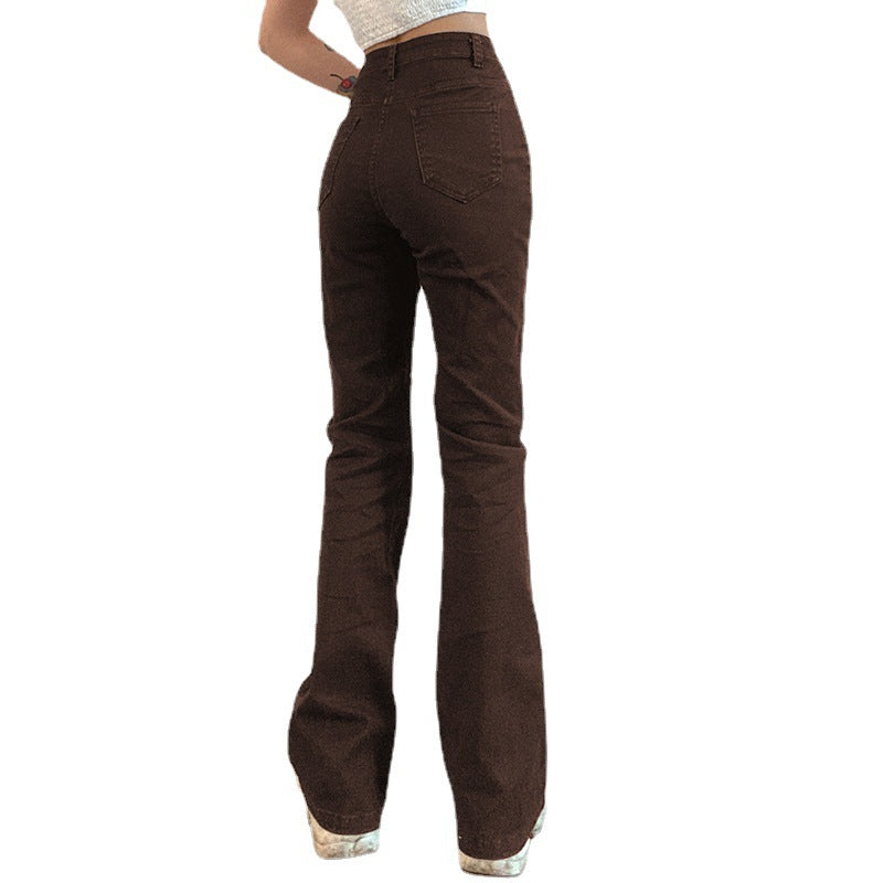 High-waisted Slim Slimming Hip Jeans photo 2