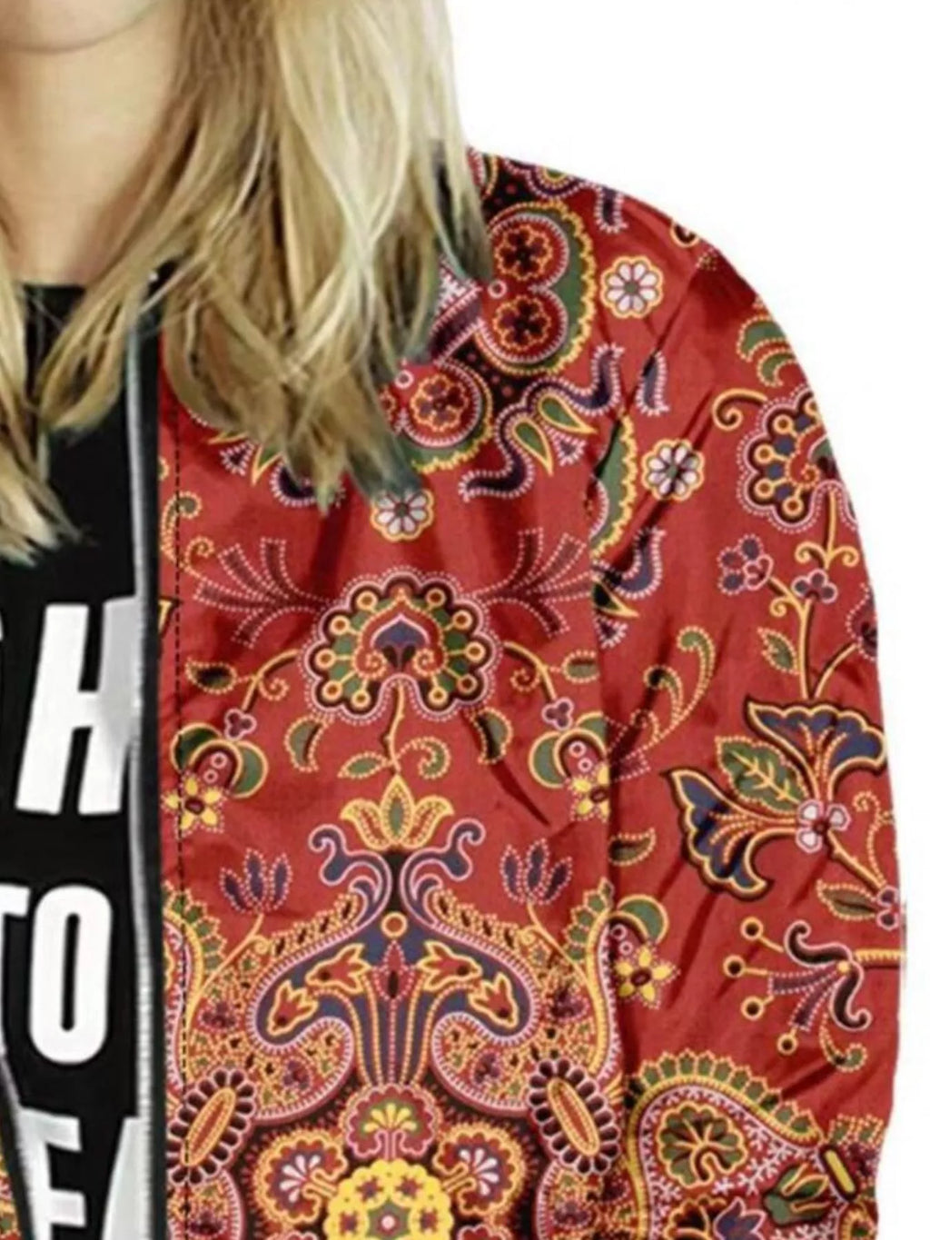 Zip Up Printed Jacket (9)