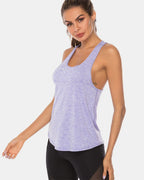 Full Size Scoop Neck Wide Strap Active Tank (22)