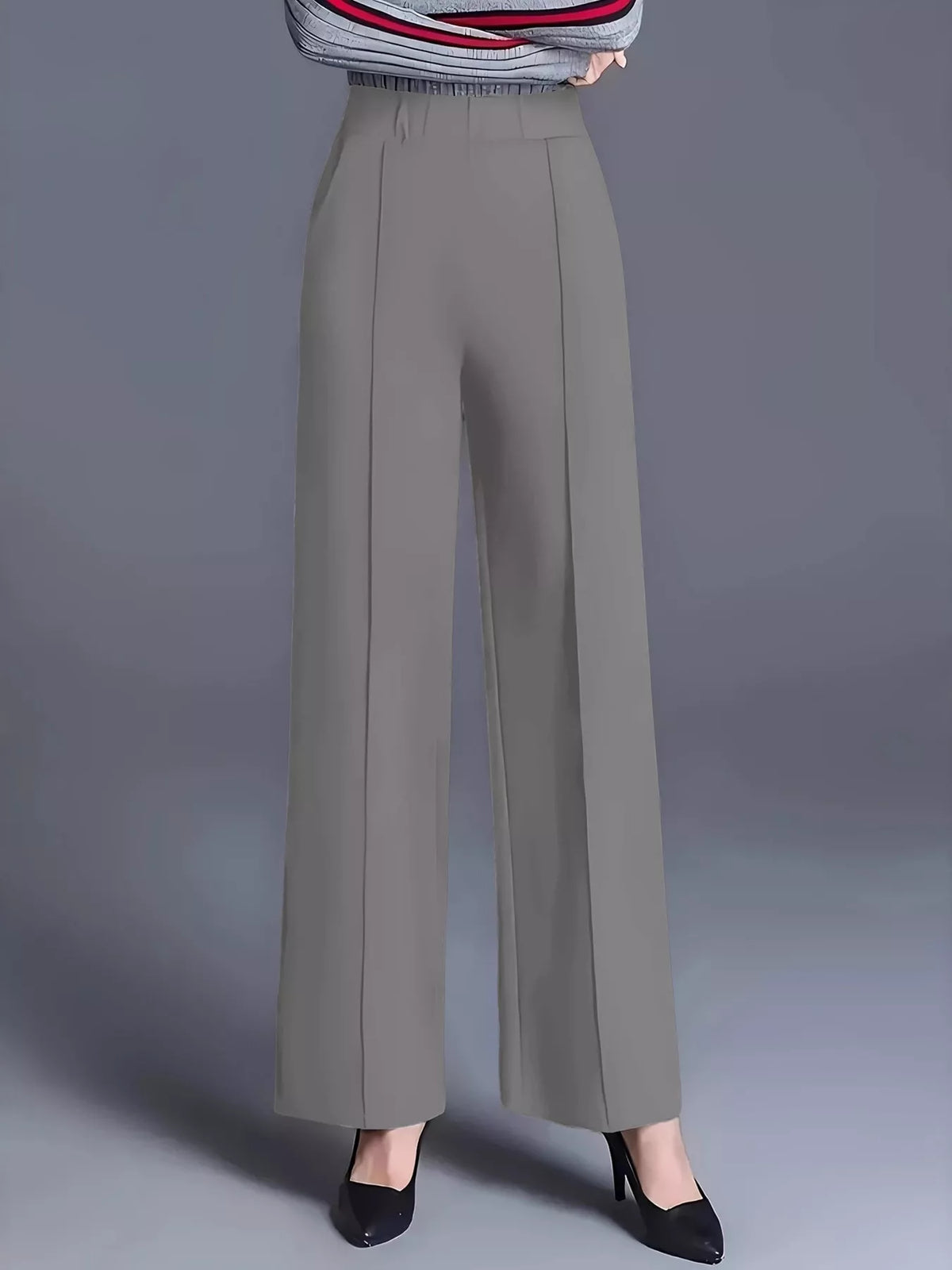High-waisted Wide Leg Pants (14)