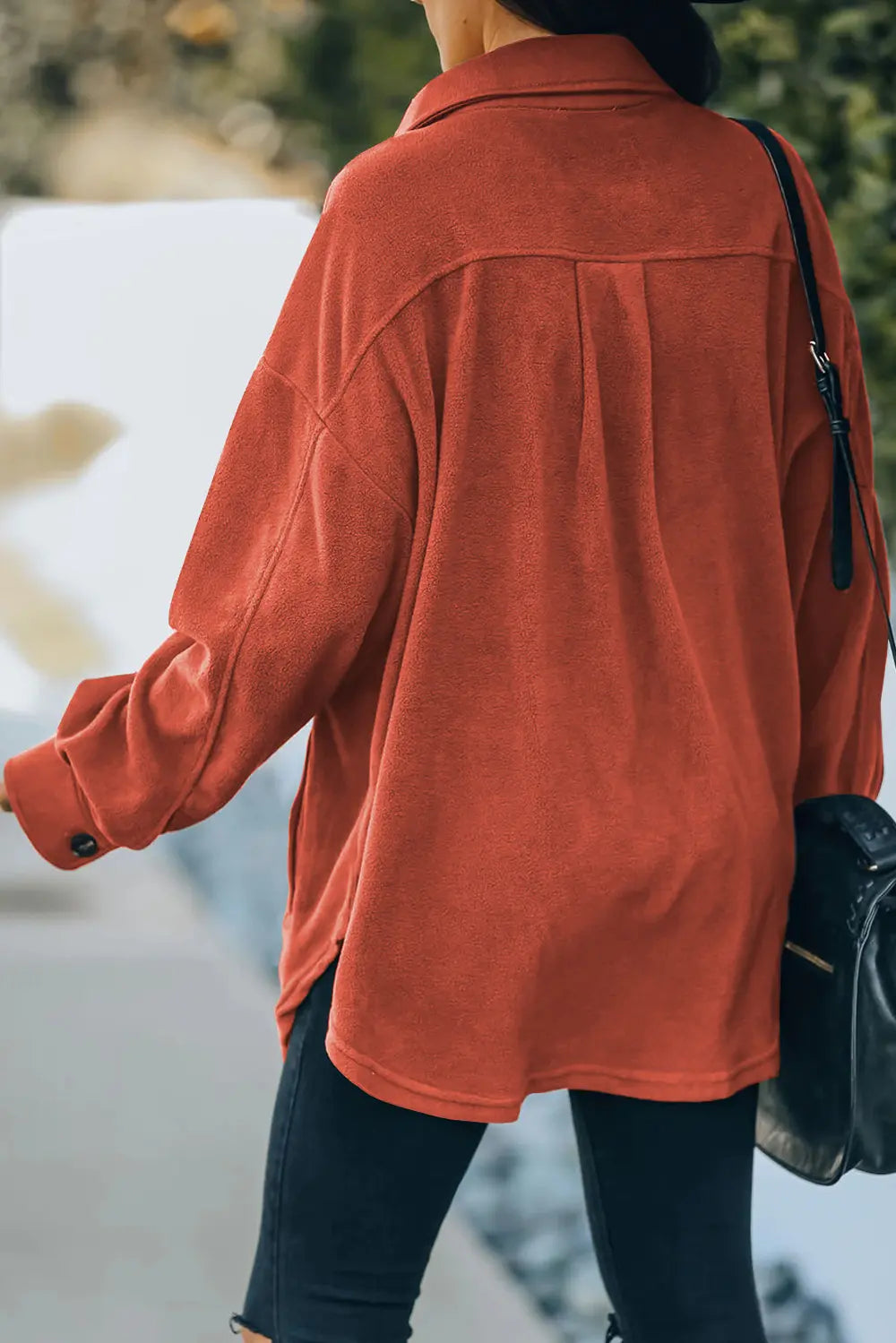 Button Up Collared Neck Long Sleeve Jacket (21)