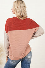 Block Dropped Shoulder T-shirt (2)