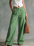 Full Size Wide Leg Pants Plus