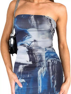 Tie-dye Bodycon Mini Dress (6)