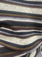 Striped Long-sleeve Top Wide-leg Pants Set (8)