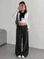 Wide Leg Corduroy Pants (13)