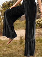 Velvet High Waist Wide Leg Pants (8)