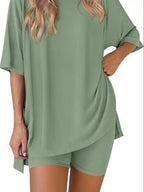 Full Round Neck Two-piece Set (21)
