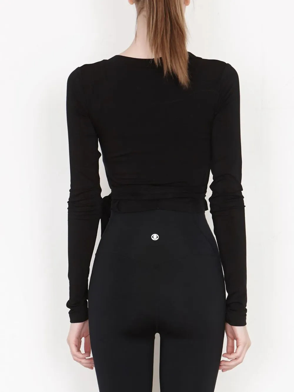 Tied Surplice Long Sleeve Top (14)
