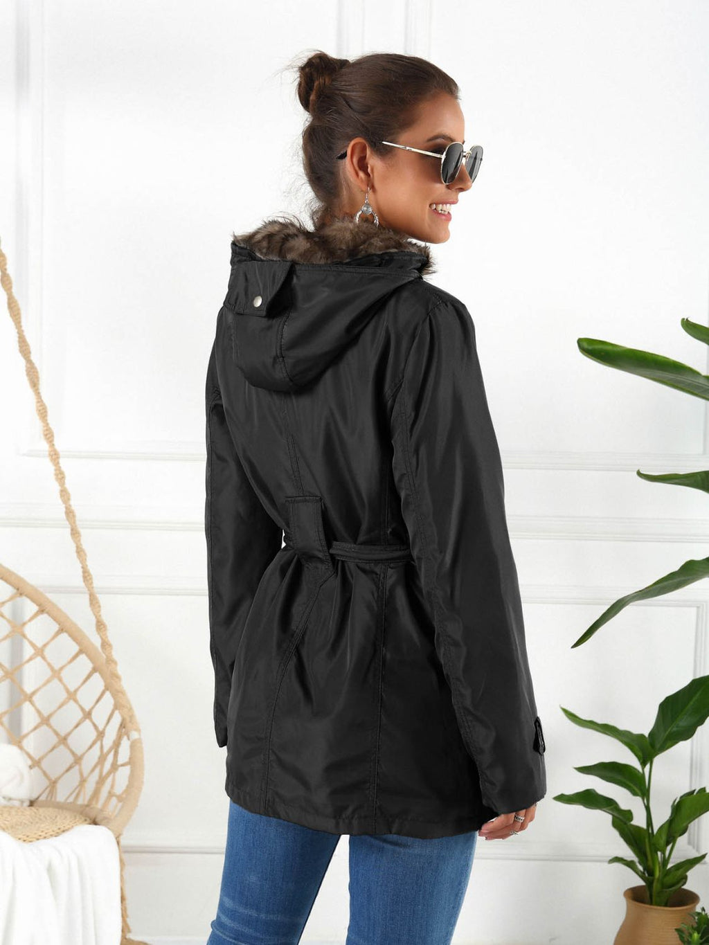 Full Size Hooded Jacket Detachable Liner (three-way Wear) (9)