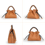 Cortex Splicing Woven Casual Crossbody Bag photo 3