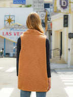 Open Front Collared Vest (2)
