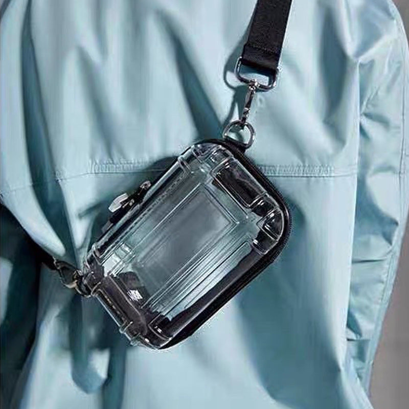 Transparent Wash Overnight Bag Small Cosmetic photo 2